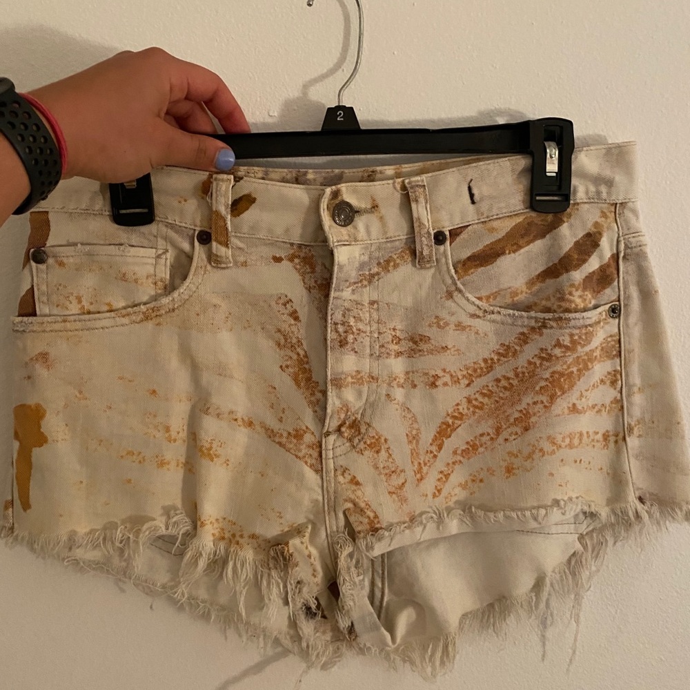 High waisted shorts